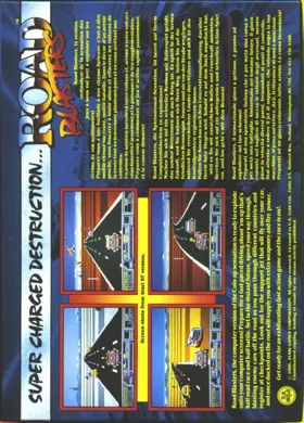 Road Blasters box cover back